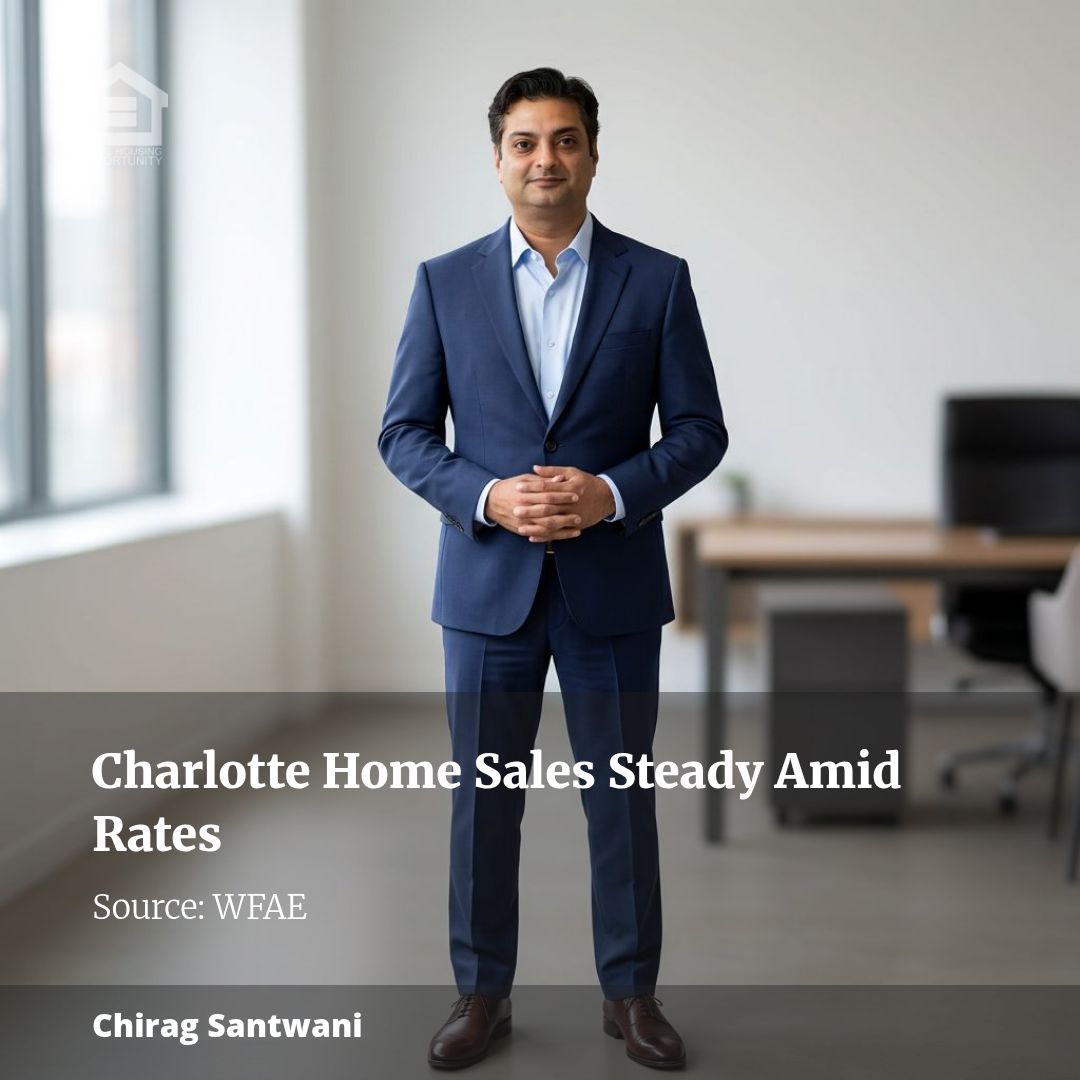 Charlotte-area home sales remain steady as mortgage rates rise